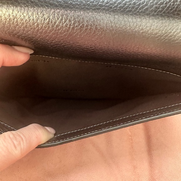 Coach Cassie Pewter Crossbody Bag with Turnlock Closure - Picture 11 of 17